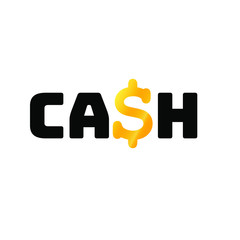 Wallet with money and cash sign dollar symbol. Simply graphic vector illustration for web, background, icon, template. Trendy flat design for your business. 