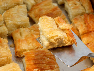 Greek traditional cheese pie