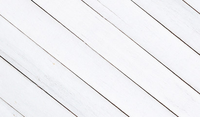 White wood floor texture and background. white wooden backdrop.