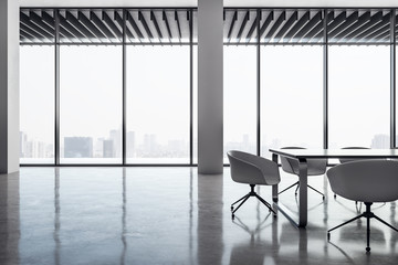 Modern meeting room interior