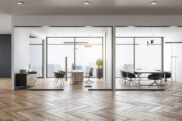 Bright office interior