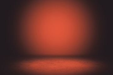 Abstract red gradient interior
