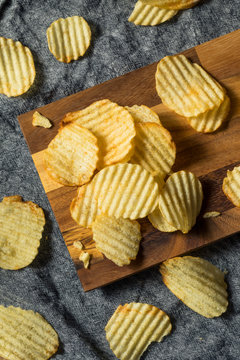 Organic Salted Wavy Potato Chips