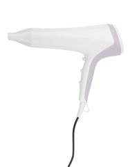 Hair dryer isolated