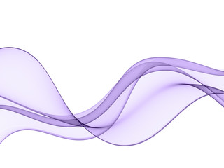 Abstract smooth color wave vector. Curve flow blue motion illustration. Smoke design. Vector lines.