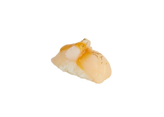 Hotate with saikyo sauce sushi nigiri japanese cuisine