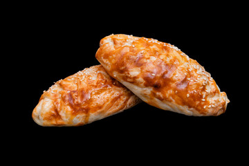 Assorted Uzbek food set, pilaf, samsa, lagman, manta, shurpa Uzbek restaurant concept, Uzbek