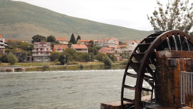 old irrigation system wheel in Trebinje