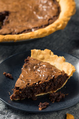 Homemade Chocolate Brownie PIe