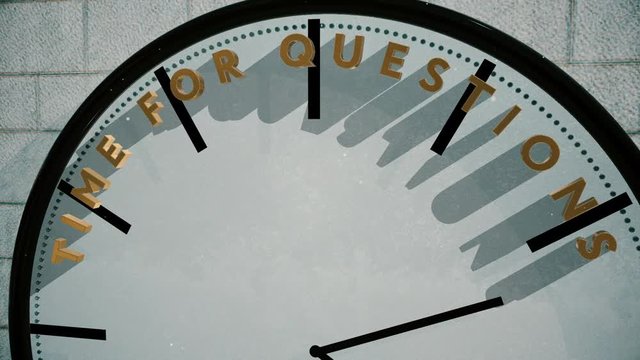 Time for questions on clock animation - Powered by Adobe