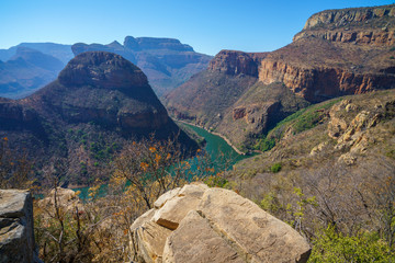 Fototapeta na wymiar hiking the leopard trail, blyde river canyon, mpumalanga, south africa 38