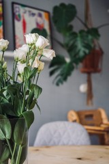 flowers in a vase