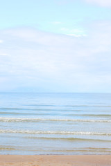 clean Baltic sea beach coast