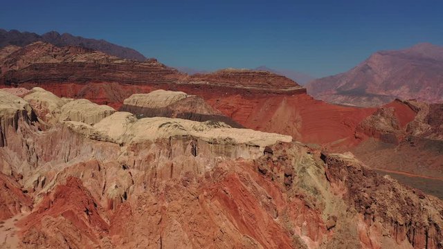 Erosion, Texturas, Quebrada de las Conchas, Cafayate, Valles y Quebradas, Argentina, South America, America