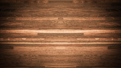 old rustic brown wooden texture - wood background panorama