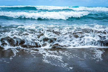 Waves on the beach