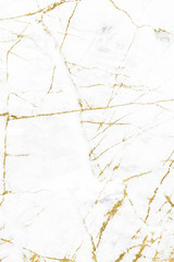 White gold marble texture pattern background with high resolution design for cover book or brochure, poster, wallpaper background or realistic business