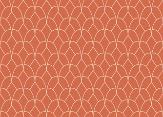 Classic art deco seamless pattern. Geometric stylish ornament. Vector antique texture.