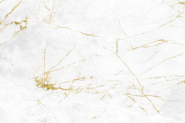 White gold marble texture pattern background with high resolution design for cover book or brochure, poster, wallpaper background or realistic business