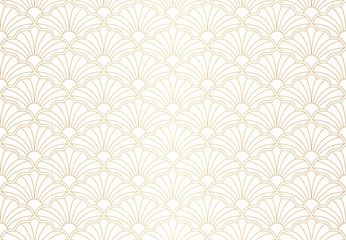 Vector abstract seamless pattern. Geometric classical background. Retro stylish texture.