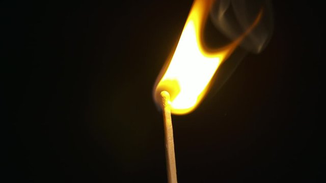 Match Light and Blow Out Slow Motion