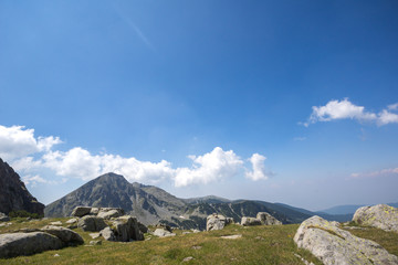 Fototapeta na wymiar Landscape Around Yalovarnika Peak, Pirin Mountain, Bulgaria