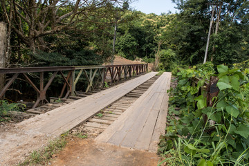 bridge on the land of Thailand