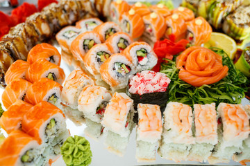 Beautiful and delicious restaurant meals