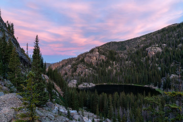 Lone Pine Lake - Rocky Mountain National Park