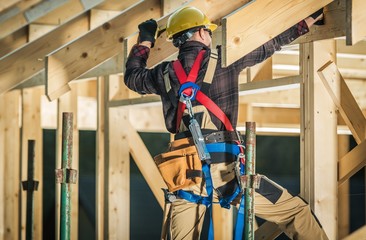 Wood House Frame Construction