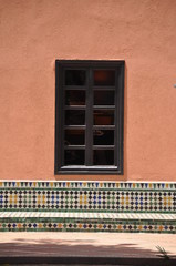 Janela árabe . Mosaicos marroquinos - 294502102
