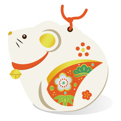 年賀状　2020年　子年　デザイン