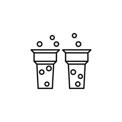 Baseball, beers icon. Element of american sport icon