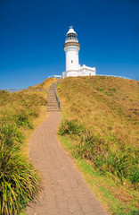 Fototapeta na wymiar Walking track to Cape Byron Lighthouse, Byron Bay, New South Wales, Australia
