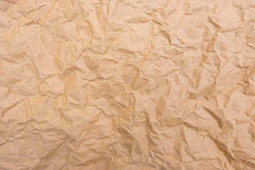 Old  texture brown cardboard sheet of empty paper background.