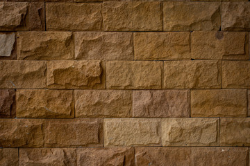 brown brick wall texture background.