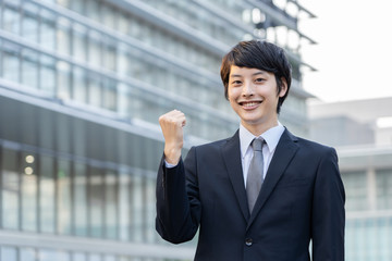 ビジネスマン　ポートレート