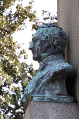 Bust of John Tyler Hollywood Cemetery