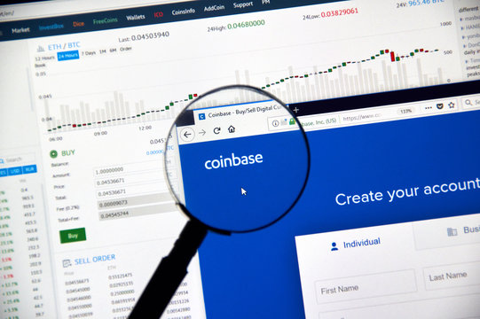 Coinbase cryptocurrency exchange