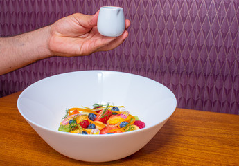 culinary berries salad