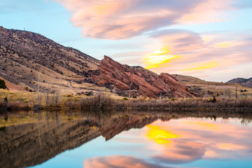 Red Rocks at Sunset