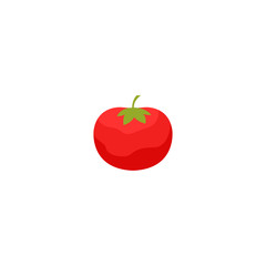 Tomato Logo Icon Design Template Vector Illustration