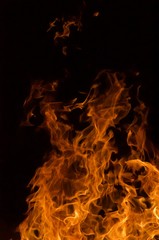 Fototapeta premium Flurry of Flame
