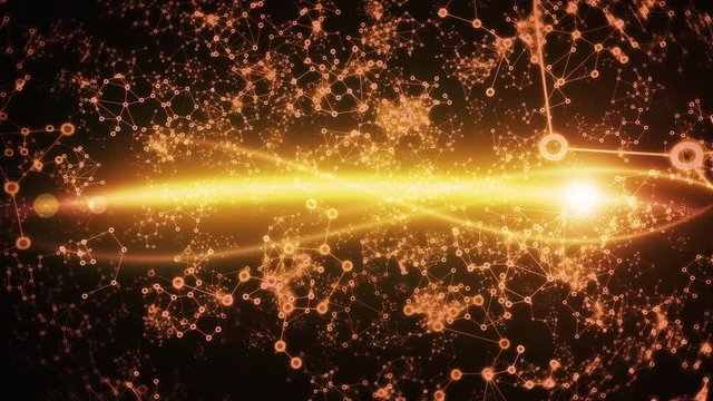 黄金色のサイエンスなタイトルバック　最後1秒停止　合成サンプル：https://youtu.be/9sxYeSxK3vo