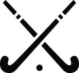 illustration vector icon of hockey