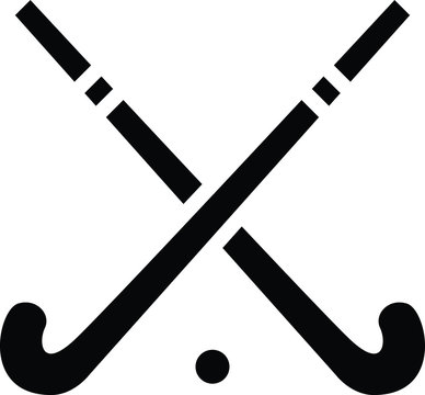 field hockey sticks clipart