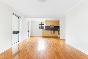 Empty and unfurnished brand new apartment