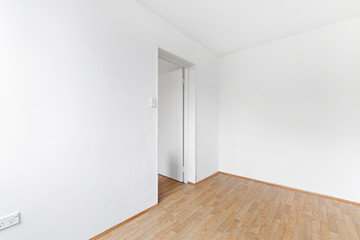 Empty and unfurnished brand new apartment