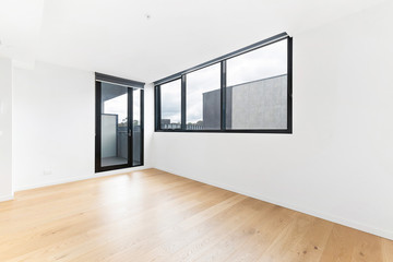 Empty and unfurnished brand new apartment