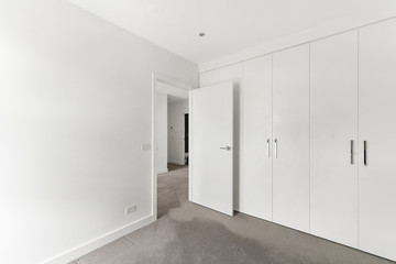 Empty and unfurnished brand new apartment